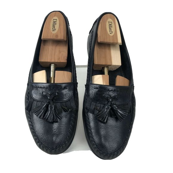Bragano Loafers Italy Moc Toe Kiltie Tassel SZ 11 main image 4